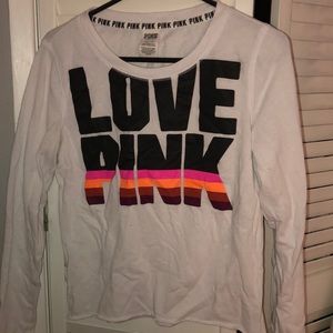 pink long sleeve